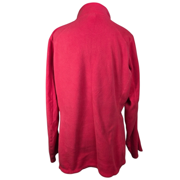 The North Face Pink Quarter-Zip Pullover Size XL - Picture 2 of 7